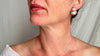 Silver Barbell Earrings. Thailand. Smaller. 0647