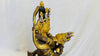 Gold Plated Nepalese Yab Yum Statue of Vajrasatva Embracing Shakti. Copper