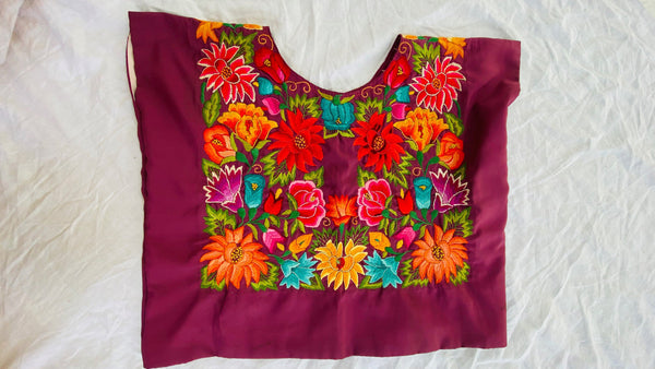 Embroidery Frida Kahlo Huipil Tehuana Bordado A Mano Frida Tehuana