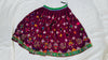Vintage Rabari Long Embroidered Skirt. Hand Embroidered. 4216