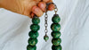 Guatemalita Jade Necklace. Sterling Silver. Handmade Jewelry. 2849