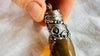 Amber & Sterling Pendant on a Silver Chain. 2876