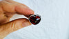 Amber Heart Botanicals Ring. Sterling Silver. Adjustable Size. AP-456