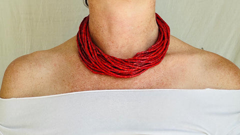 Antique Nagaland Multi-Strand Necklace Collectible. Naga. 4302