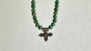 Guatemalita and Berber Silver Necklace. Jadeite. 2021