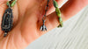 Virgin of Guadalupe Turquoise Necklace. Natural American Turquoise and Sterling Silver. 2399