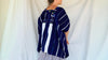 Vintage Oxchuc Mexican Huipil. Vibrant Mayan Textile.