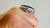 Fluorite Botanicals Ring. Size 7.25. Stupendous and Amazing Handmade Jewelry. Made in Mexico. 4134