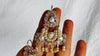 Vintage Oaxacan Filigree Earrings With Pearl. Sterling Silver. Mexico. Frida Kahlo. s/n