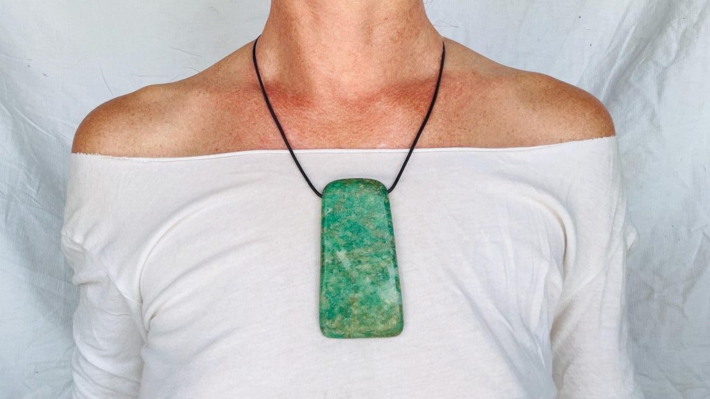 Mayan Green Jade Pendant. Hand-Carved Adze. Guatemala. 4330