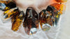 Huge Graduated Amber Necklace. Faceted. Mexican Amber. Dramatic and Gorgeous!