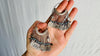 Vintage Uzbek Bukhara Silver Earrings. Very Rare Sterling Silver Treasures. 4182
