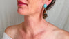 Amazonite & Yowah Opal Earrings. Sterling Silver. Atelier Aadya.
