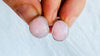 Pink Opal Post Earrings. Faceted. Recycled Sterling Silver. AP-319