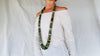 Mayan Guatemalita Jade Heishi Necklace. Guatemalan.