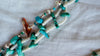 Santo Domingo Turquoise and Coral Necklace . Native American.