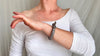Sterling Silver Indian Bangle. 1025