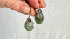 Guatemalan Jade Earrings. Sterling Silver. 0643