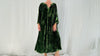 Silk Velvet 34 Sleeved Dress. Oversized. Sumptuous and Comfy! S-L