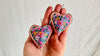 Alebrije Heart Earrings. Sterling Silver. Atelier Aadya. 0434