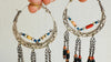 Vintage Uzbek Bukhara Silver Earrings. 1153. Rare!