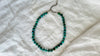 Turquoise and Sterling Necklace. Natural American Turquoise. 2285