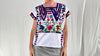 Patria Nueva Mexican Huipil. Vibrant Mayan Textile.