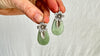 Guatemalan Jade Earrings. Sterling Silver. 0643