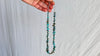 Turquoise and Sterling Necklace. 1251