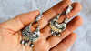 Mazahua Love Bird Earrings. Sterling Silver. Oaxaca, Mexico. Frida Kahlo. BI1
