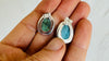 Labradorite Post Earrings. 0708