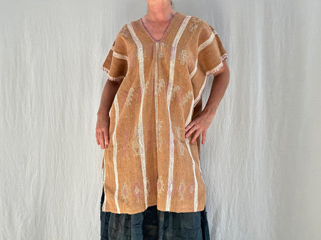 Pinotepa Nacional Huipil. Coyuchi and Purpura. Oaxaca, Mexico.