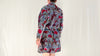 Cotton Velvet Printed Robe. Luxe Robe.