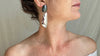Hypersthene and Sterling Silver Earrings. Atelier Aadya. 2200