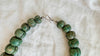 Mayan Guatemalita Jade Graduated Choker Necklace. Guatemalan.