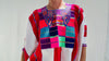 Vintage Oxchuc Mexican Huipil. Vibrant Mayan Textile. 4252