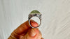 Prehnite Botanicals Ring. Size 6.75. Gorgeous.