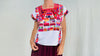 Patria Nueva Mexican Huipil. Vibrant Mayan Textile.