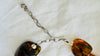 Dramatic Amber Necklace. Antique Sterling Silver Beads. Maximalist Designer Jewelry. 2390