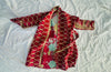 Vintage Kantha Wrap Jacket. Kimono Style. All Cotton Hand Quilted. 4304