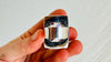Natural Quartz Cocktail Ring. Gorgeous Oversized Sterling Silver Designer Jewelry. Handmade in Mexcio. 4187