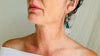 Ancient Roman Glass & Berber Coin Earrings. Handmade Sterling Silver Designer Jewelry. 2755