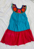Mexican Embroidered Dress. Chiapas. XS-L. 0048