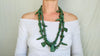 Guatemalita Necklace | Mayan Jade Reproduction Jewelry | Handmade Guatemalan Artisan Accessory.