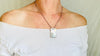 Abalone Necklace. Kewa Pueblo. Sterling Silver Pendant. Native American Jewelry. 2629