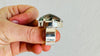 Oversized Faceted Prasiolite Cocktail Ring | Handmade Adjustable Sterling Silver | Unique Gemstone Jewelry. 4188