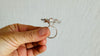 Silver Flower Ring. Adjustable.