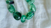 Long Fluorite & Sterling Silver Necklace.