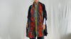 Vtg Hmong Indigo Wrap Shrug. Indigo Batik, Embroidered, Applique. Repurposed. 0376