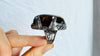 Amber Botanicals Ring. Sterling Silver. Adjustable Size. AMB-2